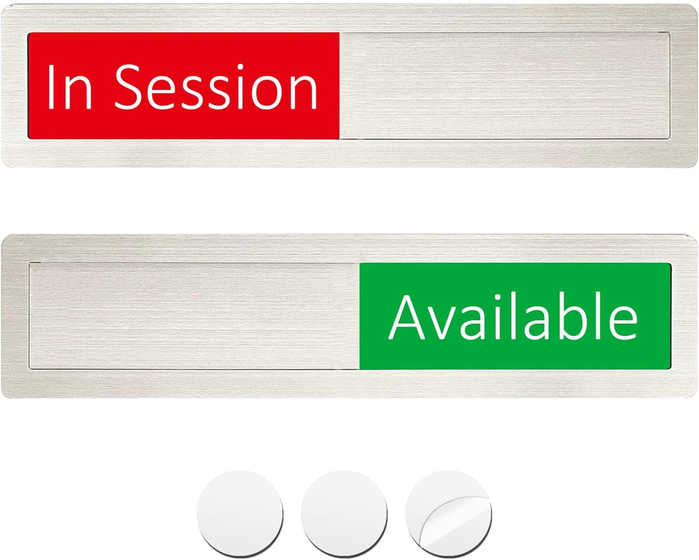 In Session or Available Sign,Vacant Occupied Indicator for Home Office Hotles Ho