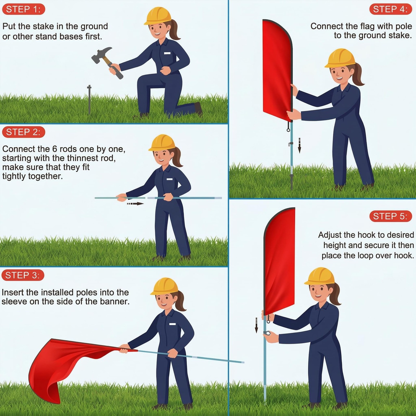 Remagr 3 Pcs Ice Cream Or Shaved Ice Signs Include 1 Feather Flag Kit 11 Ft