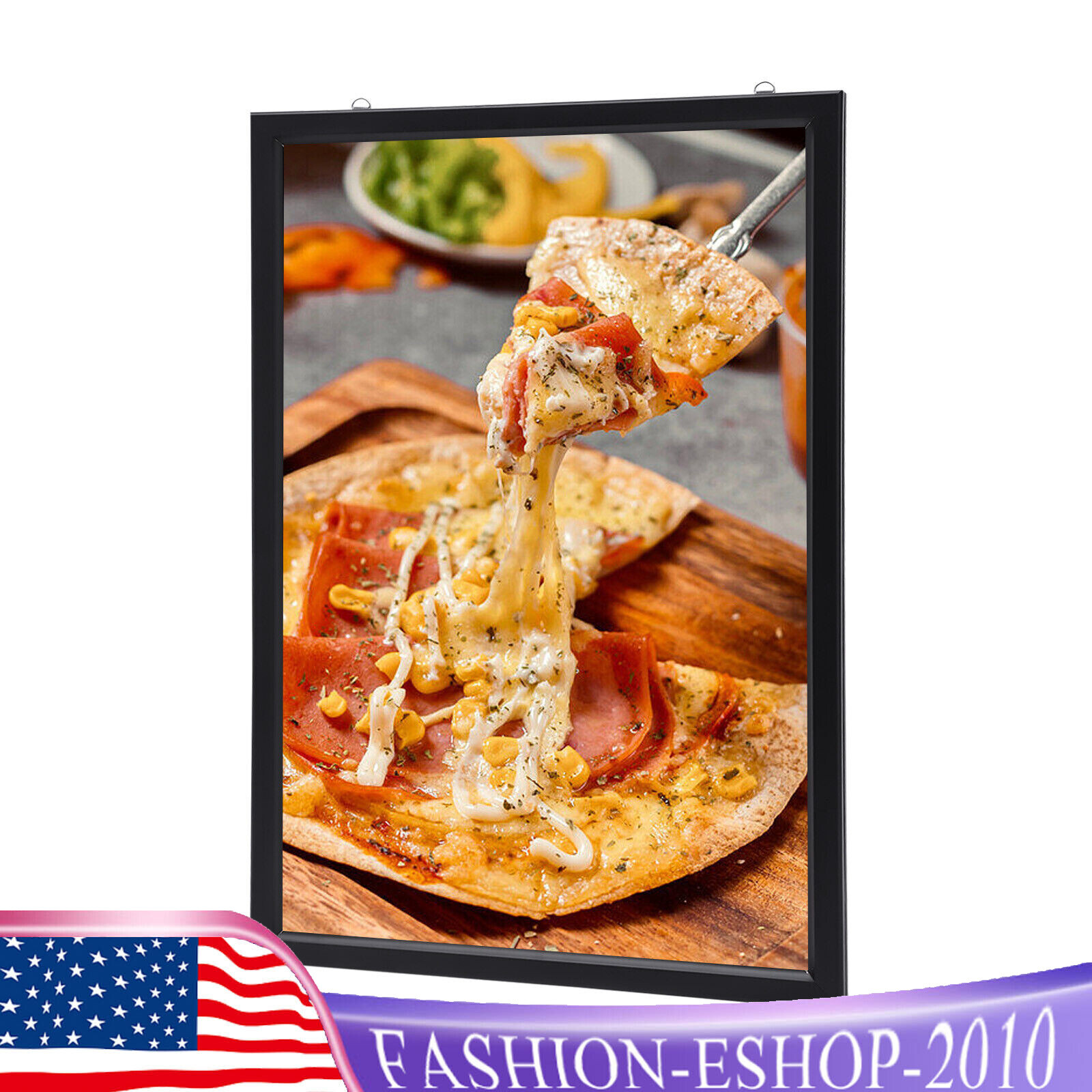 24×36&Prime; / 18×24&Prime; LED Backlit Movie Poster Art Picture Frame Light Box Wall Mount
