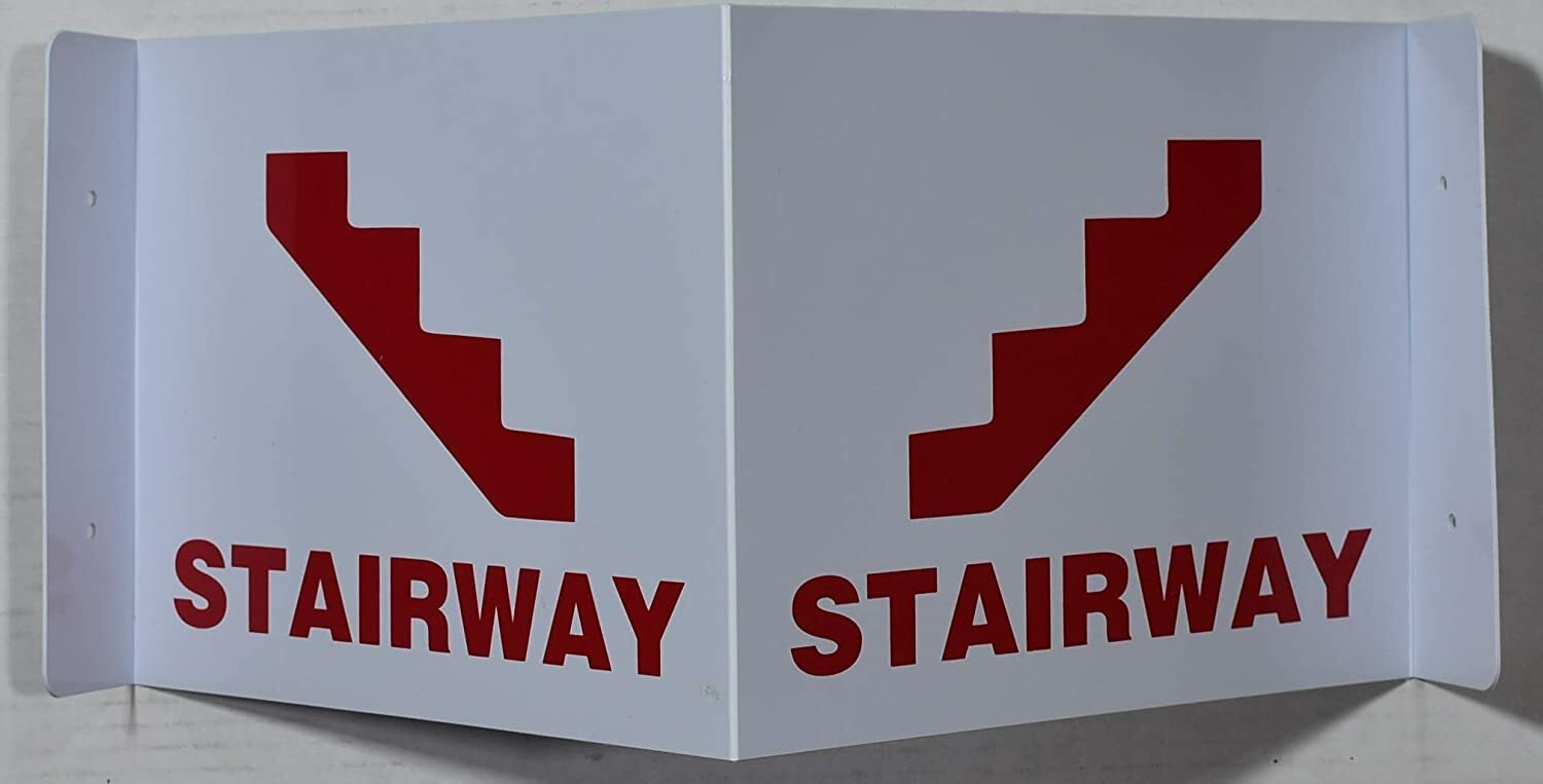 Stairway 3D Projection Sign/Stairway Hallway Sign ….-ref0420