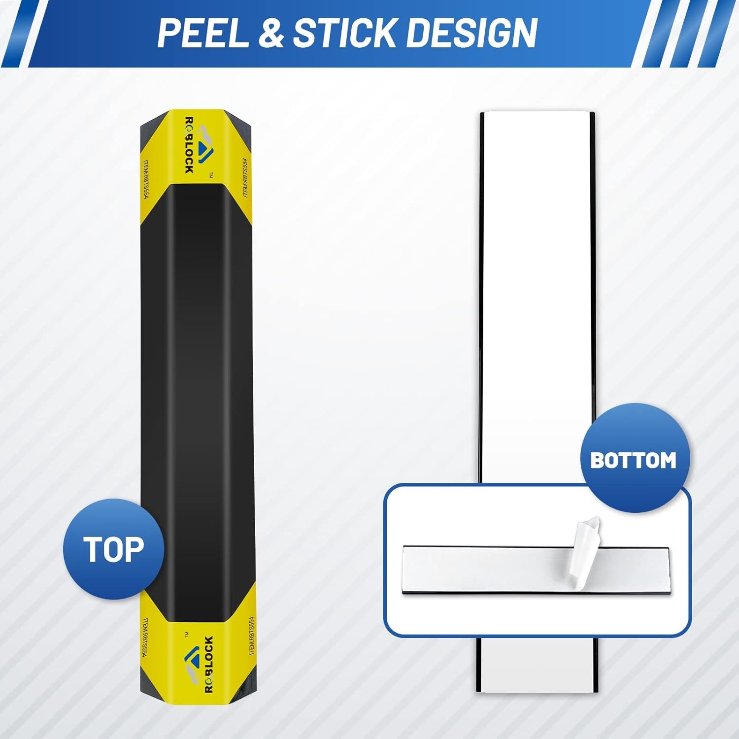 ROBLOCK 18 » Heavy Duty Car Stoppers for Garage, Parking Aid Gadgets Protects Ca