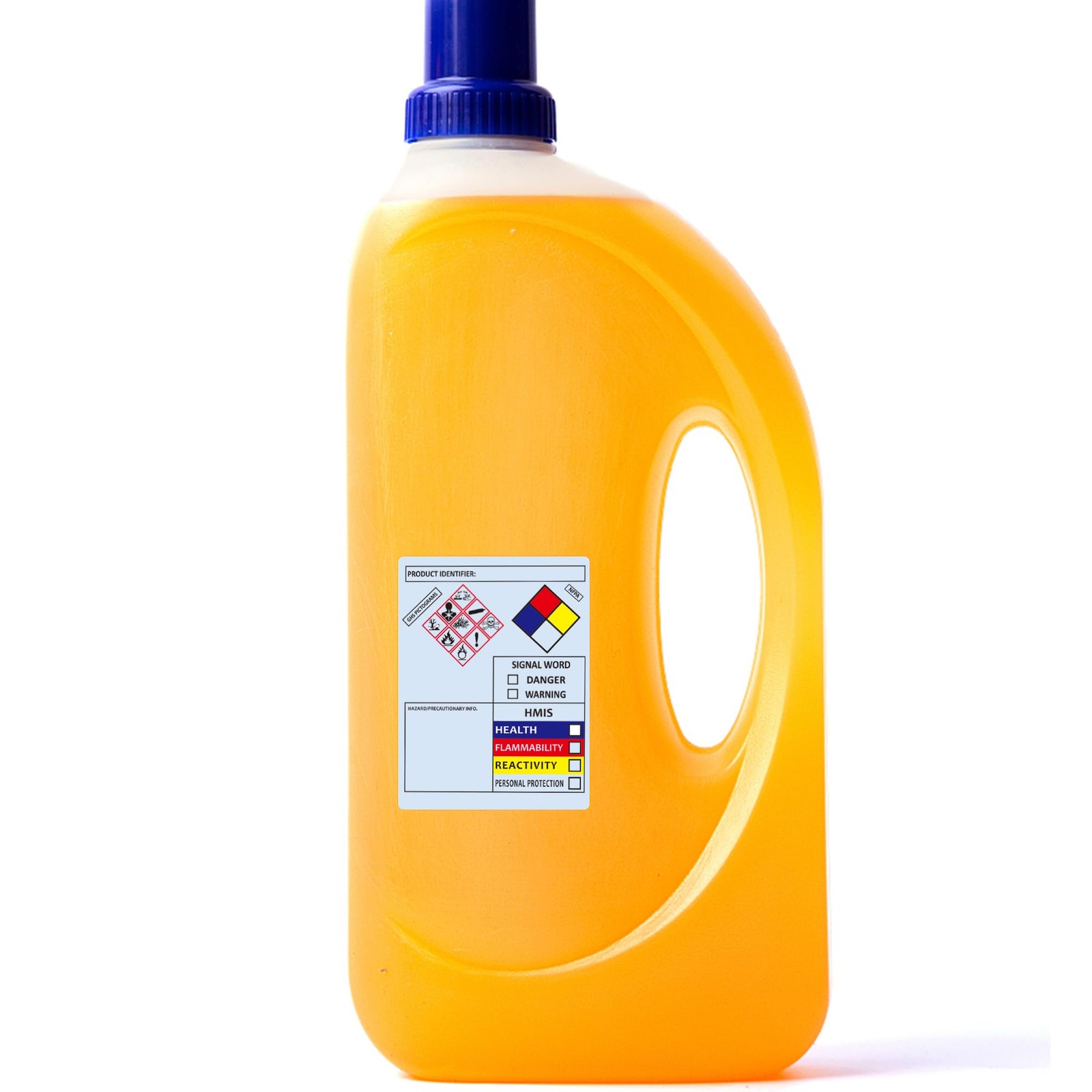 Hybsk SDS OSHA Chemical Safety Labels | 4×3 inches MSDS Stickers with GHS NFP…