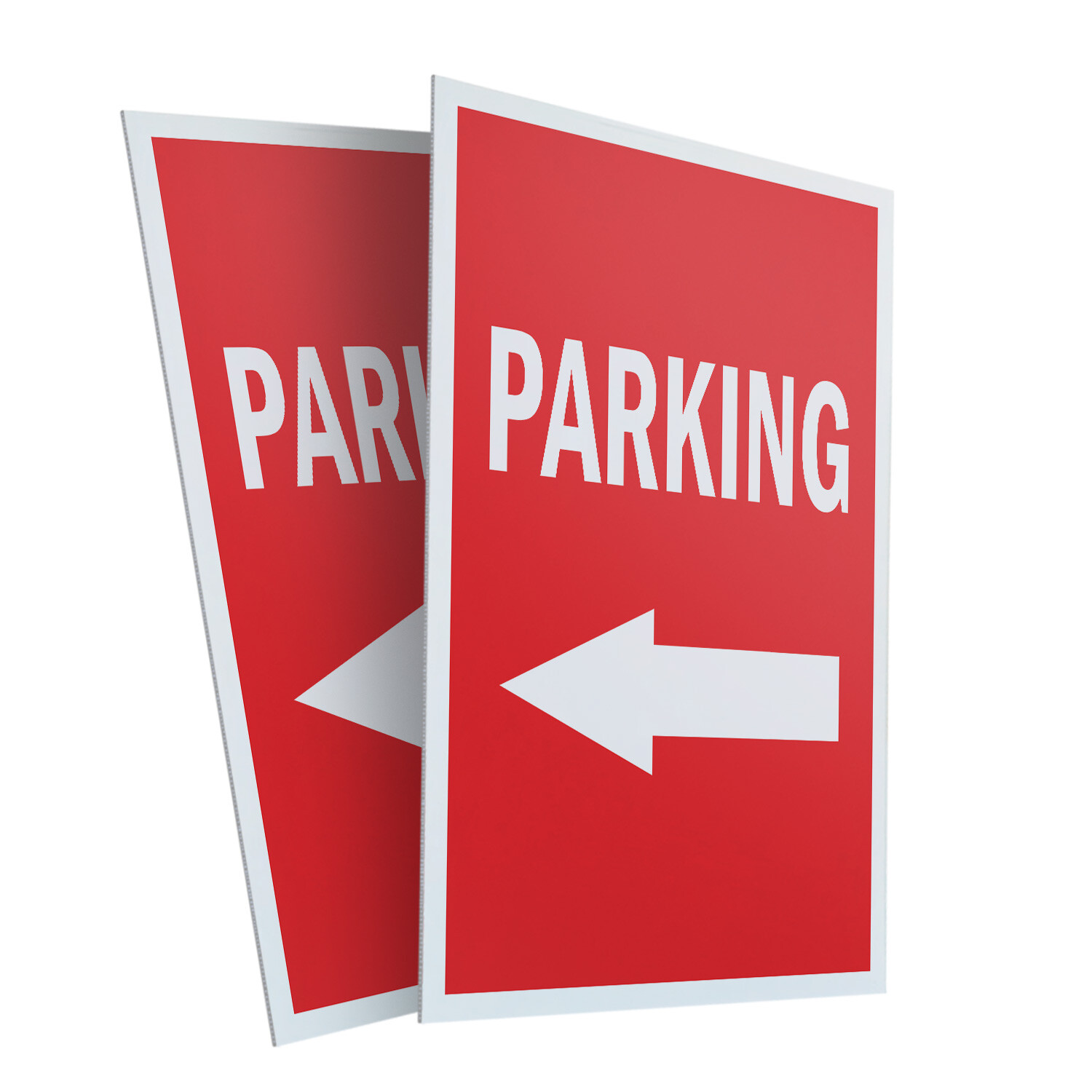 A-frame Sidewalk Parking With Arrow 24&Prime; x 36&Prime; Double Sided A-Frame Sidewalk Sign