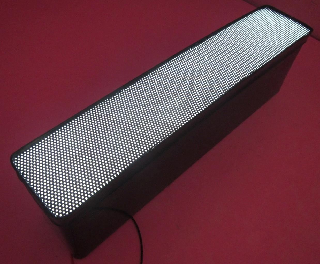 « I » Front Lit 4&Prime; x 18.5&Prime; Channel Letter Sign 12V White LED Mesh Acrylic Front