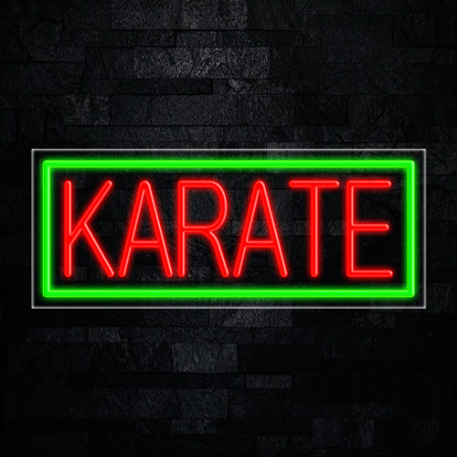 Karate LED Neon Sign 30&Prime;L x 12&Prime;H #30566