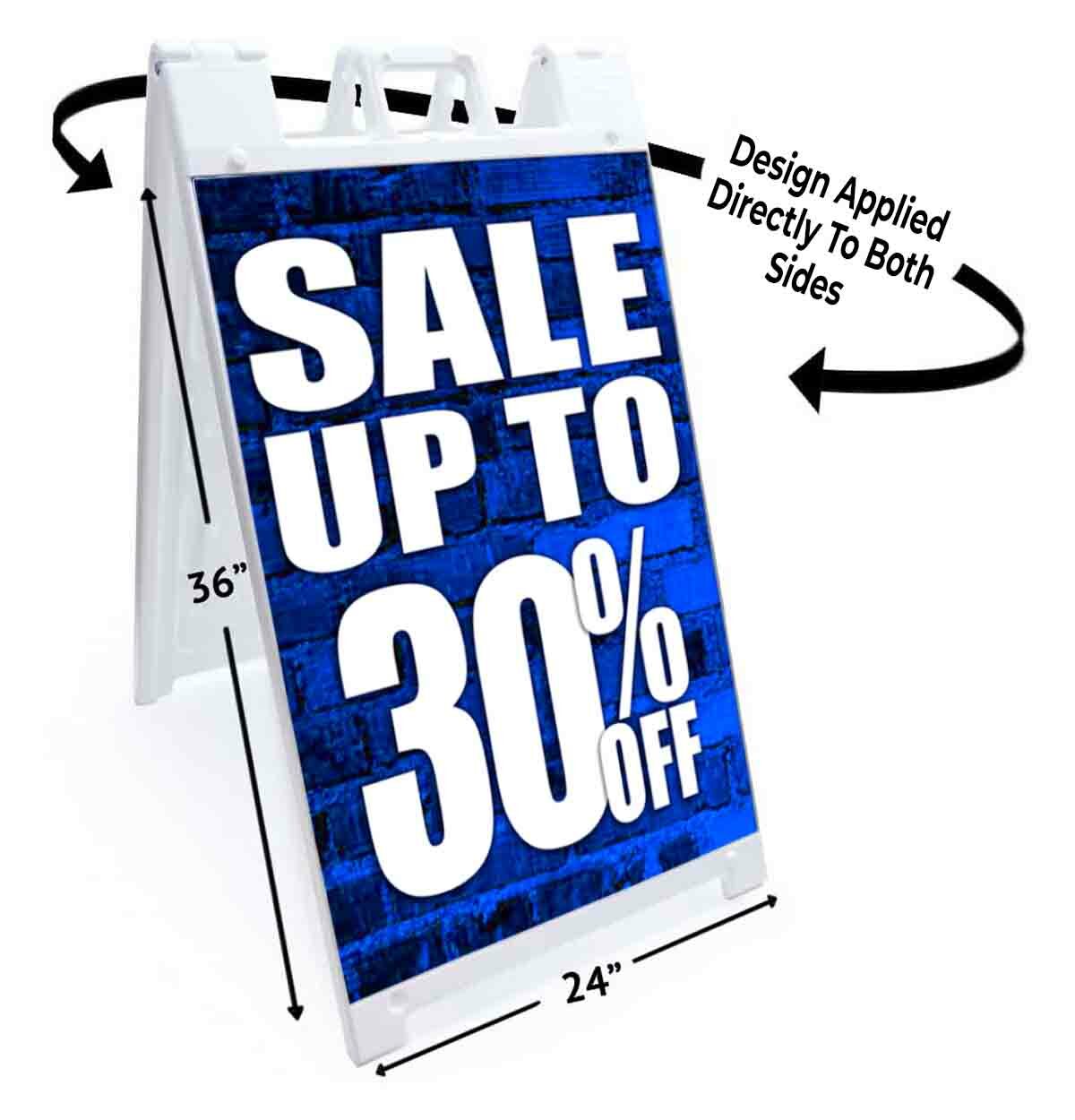 Sale Up To 30% Off Signicade 24×36 A Frame Sidewalk Sign Double Sided