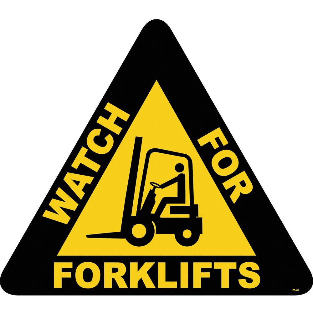 STRANCO INC FS-15T-404 Anti-Slip Floor Sign,15 inx15 in,Vinyl 484P34