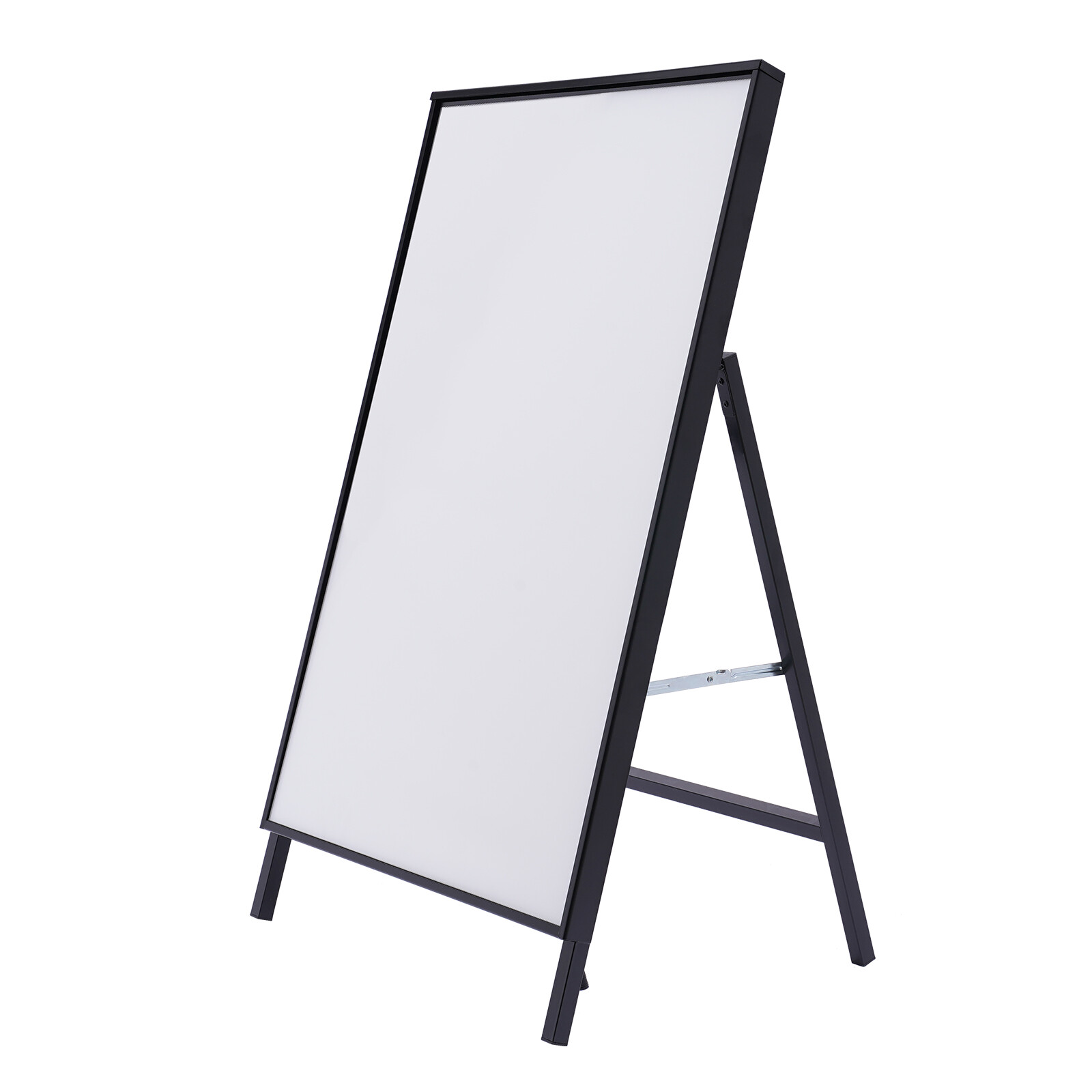 Floor Standing LED Movie Poster Frame Lightbox 24V 36W 23.6 × 35.4 In Black