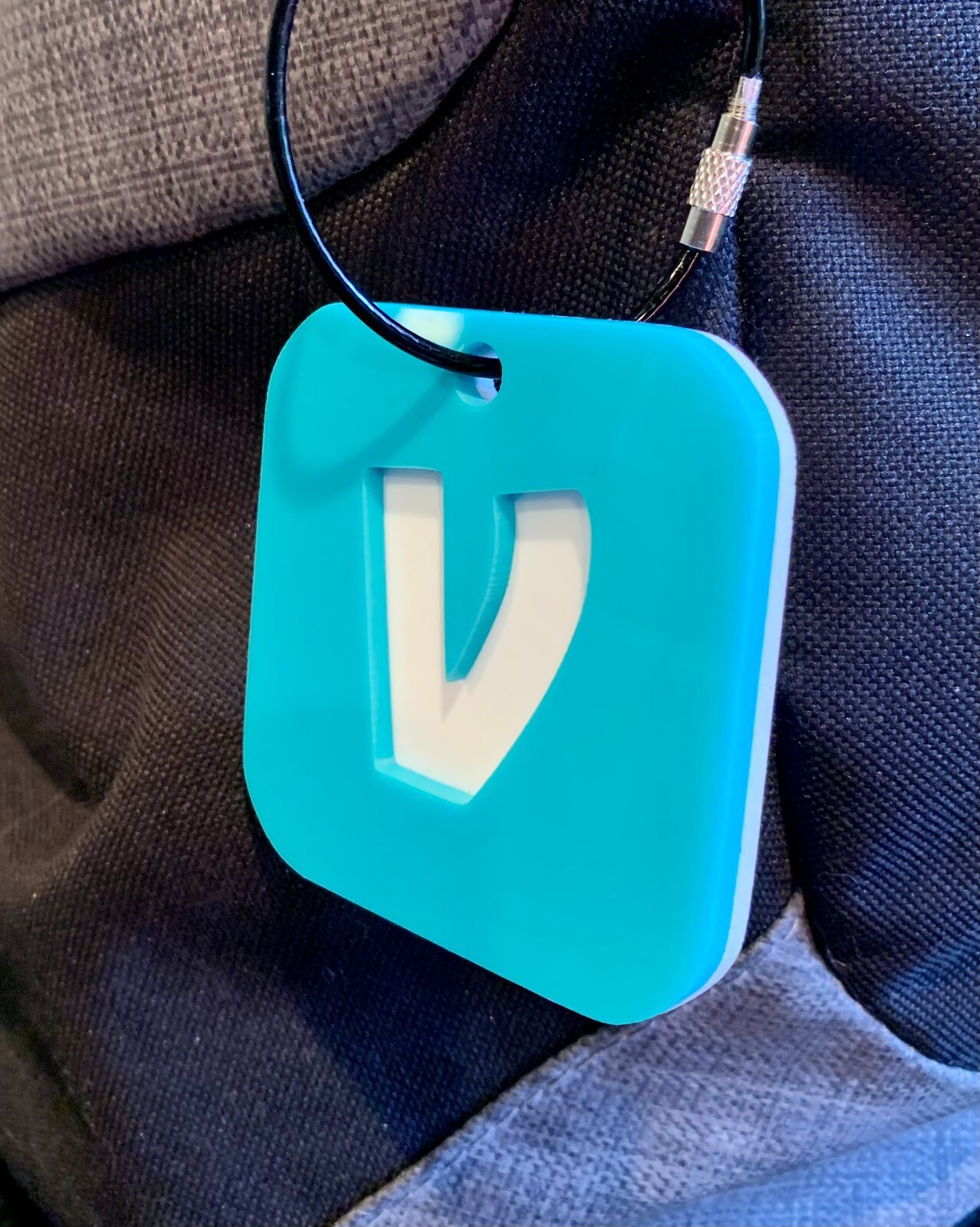 Venmo QR Code Backpack Bag Tag For School, Sports, Mobile Business Venmo Sign