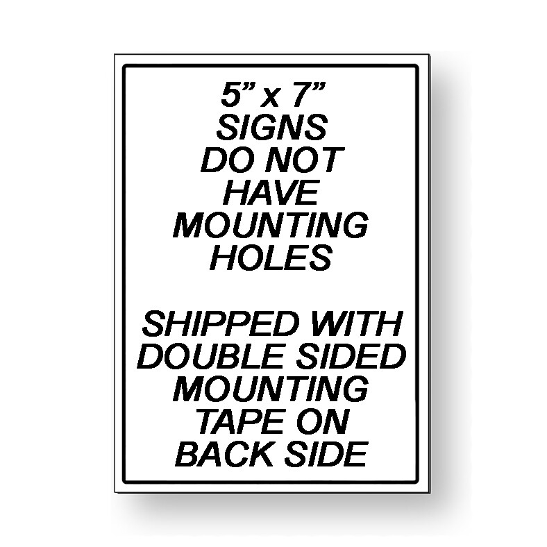 Delivery Instructions Drop Package Here Sign METAL usps fedex amazon ups MS022
