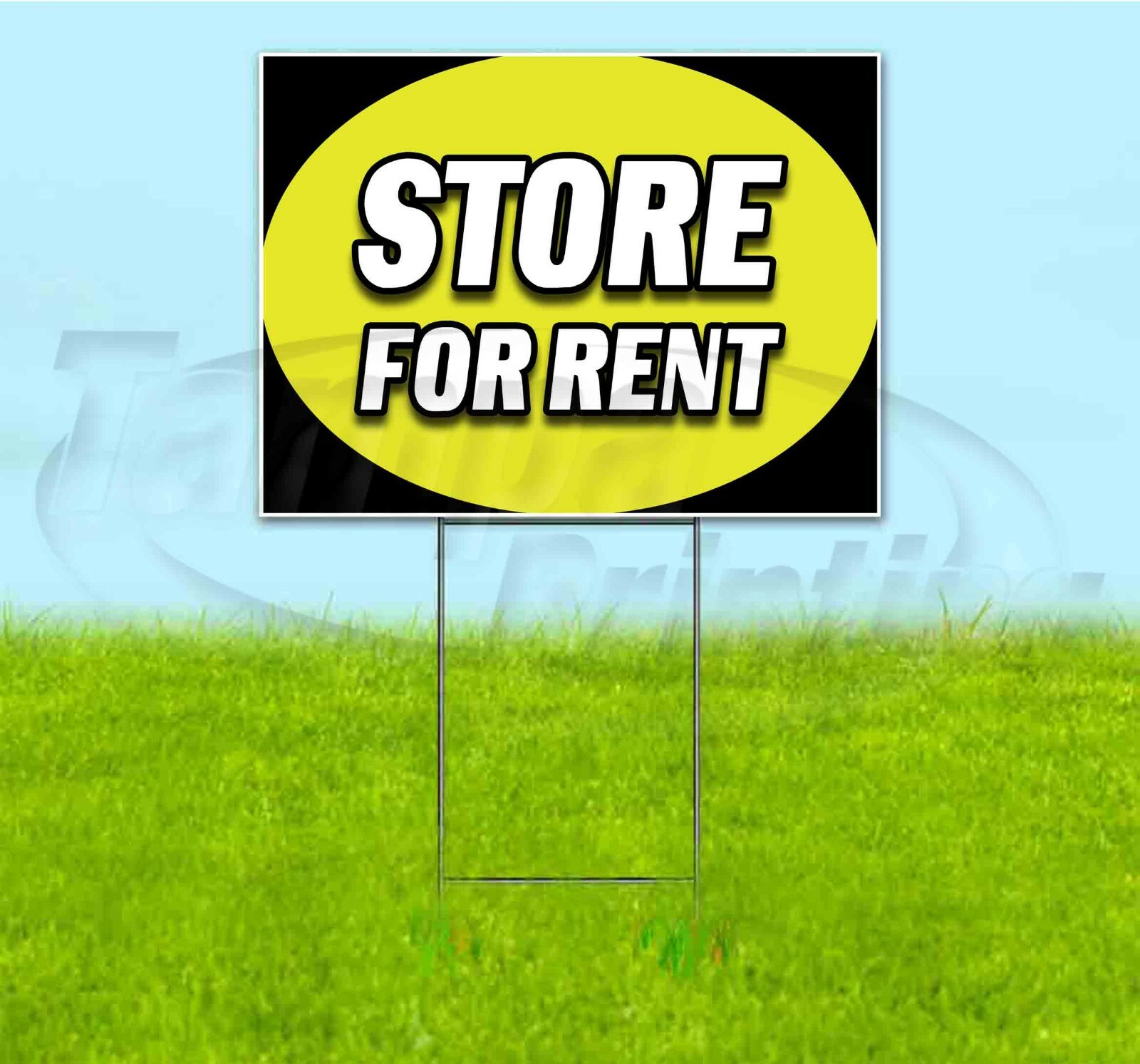 STORE FOR RENT 18×24 Yard Sign WITH STAKE Corrugated Bandit USA BUSINESS LEASE