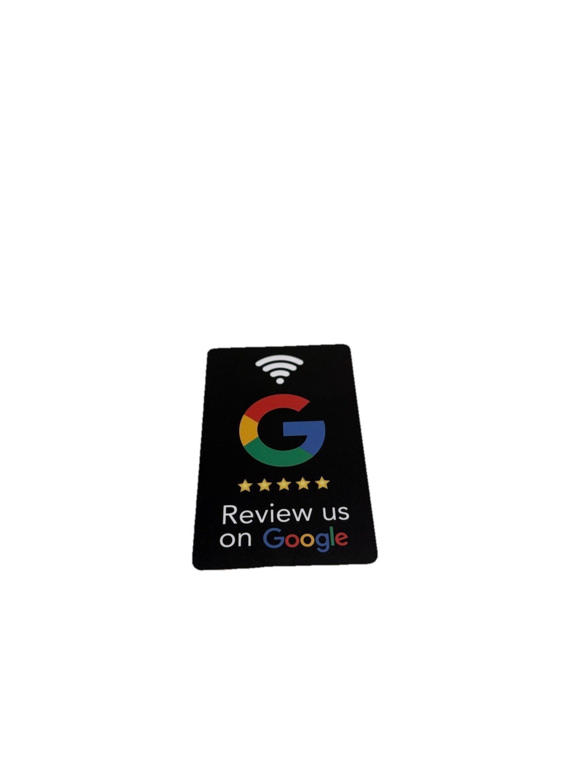 Social Review Tap Card | NFC Contactless QR Code | Unlimited Use Review Cards