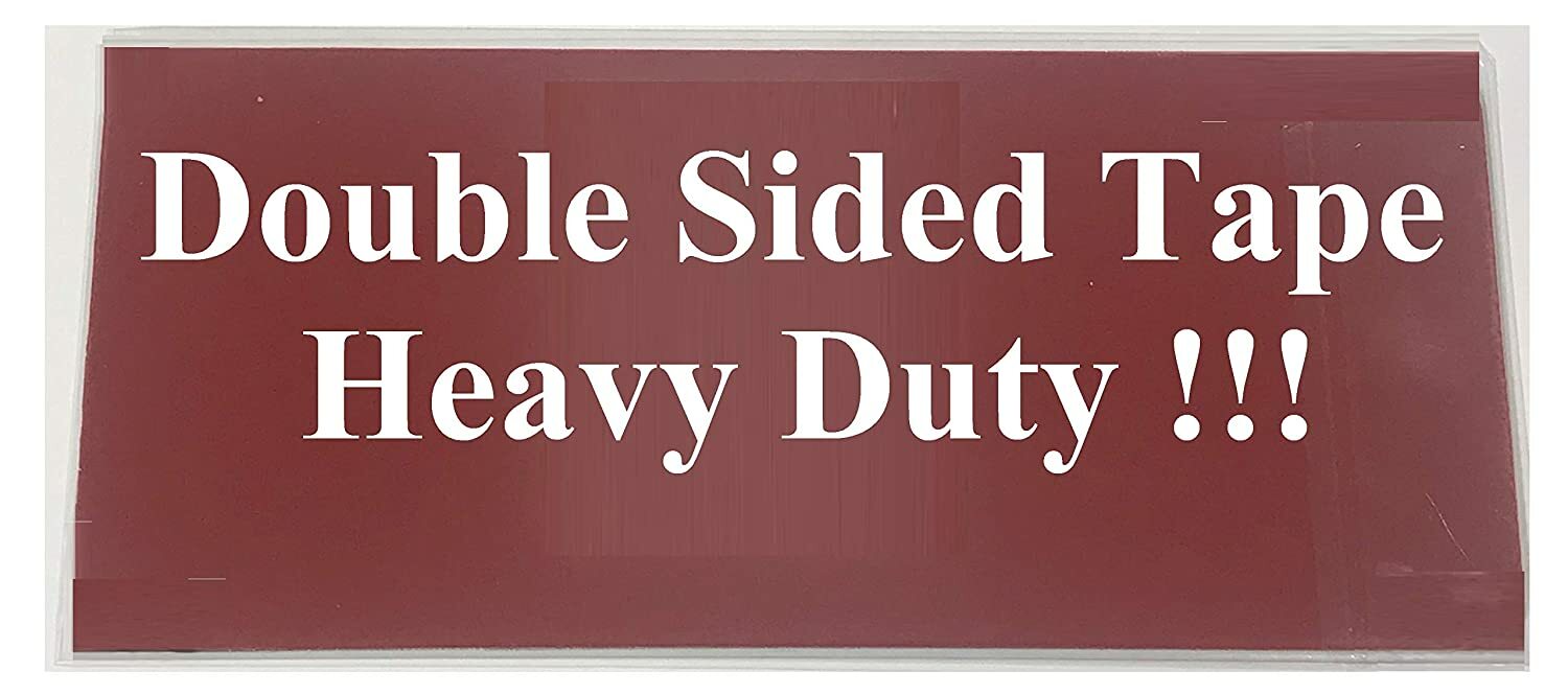Maximum Occupancy Sign (Brush Aluminium,3×8,Double Sided Tape)–REF24-1027
