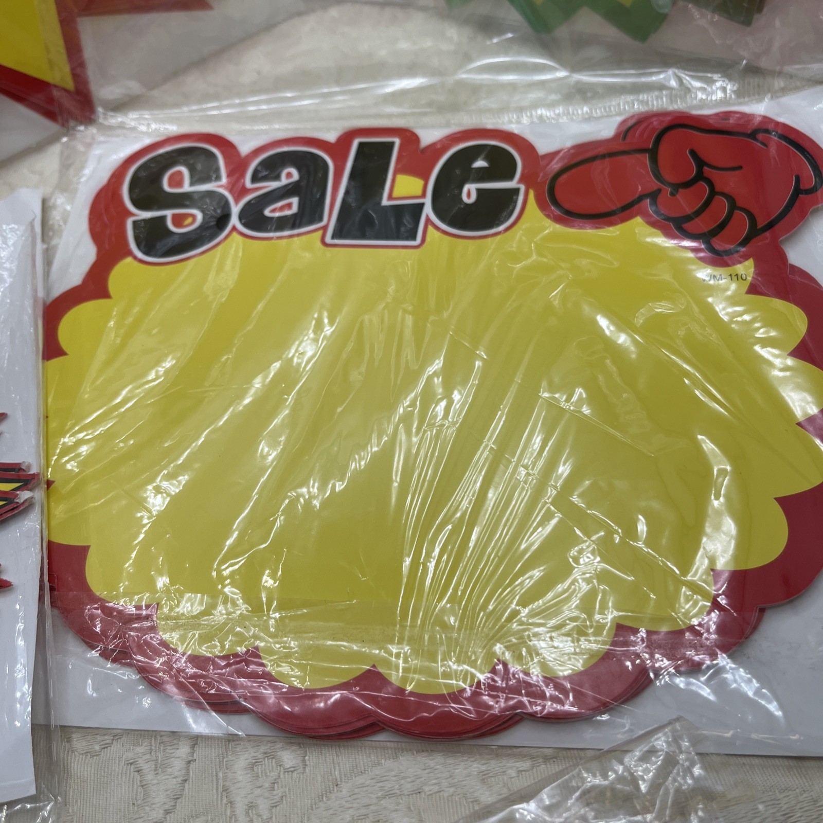 55 Starburst Sign Cards Sale Paper Signs Price Tags Retail Store Free Shipping