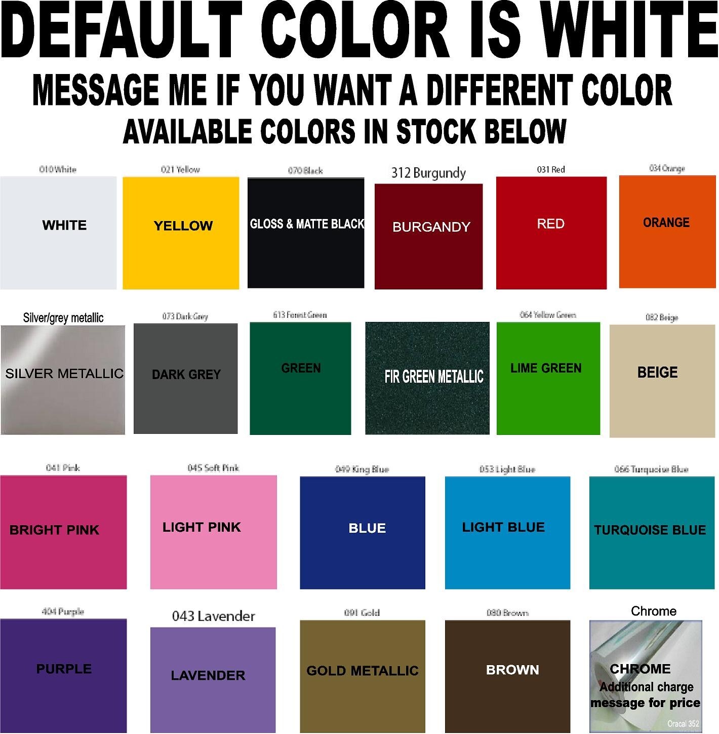 Store Hours Business Custom Decal 11.5&Prime; Vinyl Window lettering Personalized