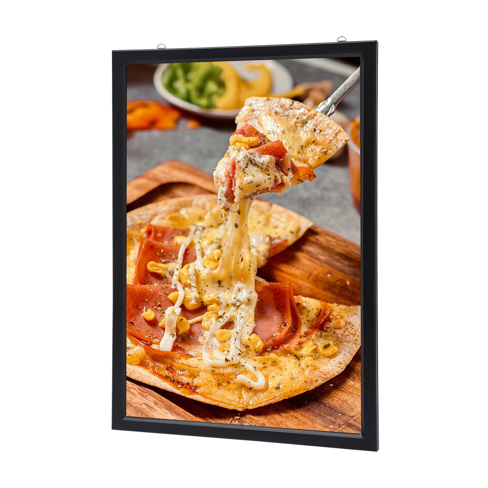 LED Wall Mount Backlit Poster Lightbox Light Up Frame 24×36&Prime; / 18×24&Prime; 20W/10W