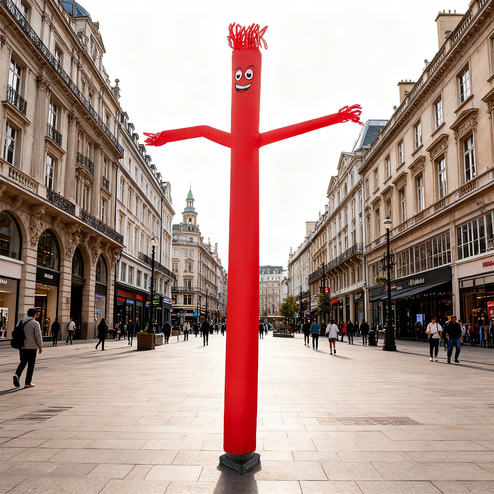 20ft Air Inflatable Tube Guy Puppet, Inflatable Dancer with Blower, Inflatable