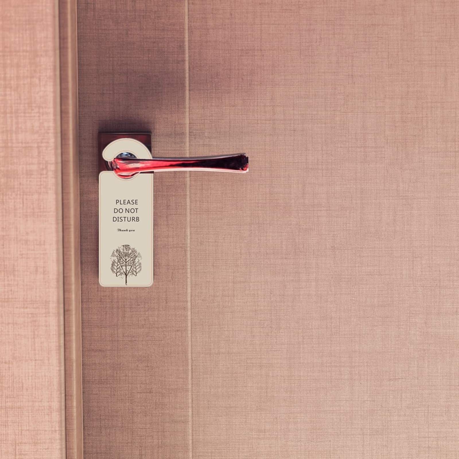 Do Not Disturb Door Hanger Sign, Please Do Not Disturb Door Knob Sign for Mee…