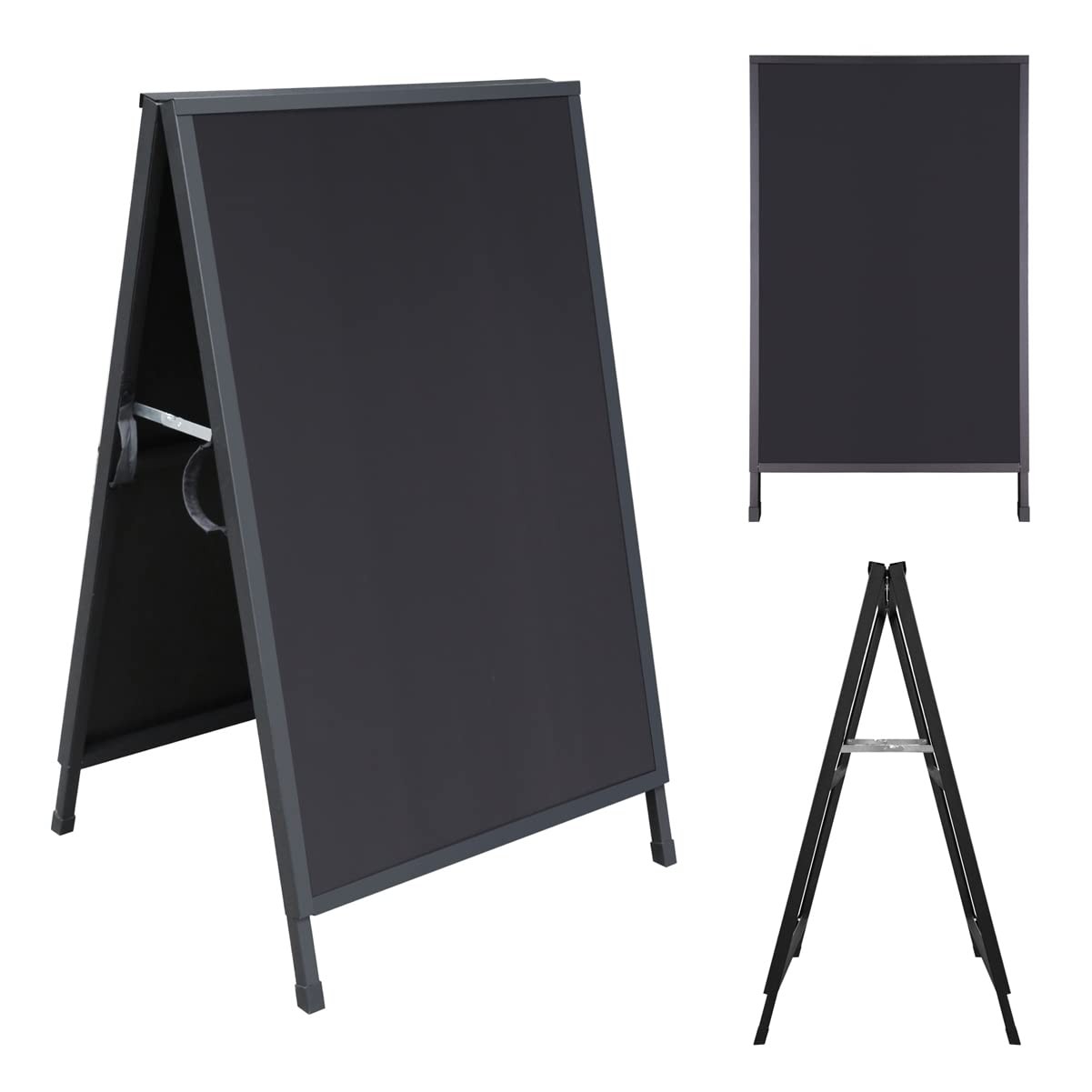 Pionites Heavy Duty Slide-in Folding A Frame Sign Sidewalk Sign 24x 36 Inch S…