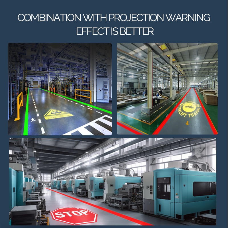 High-Power Laser Line Projector – IP65 Workshop Safety Light with Visible Beam