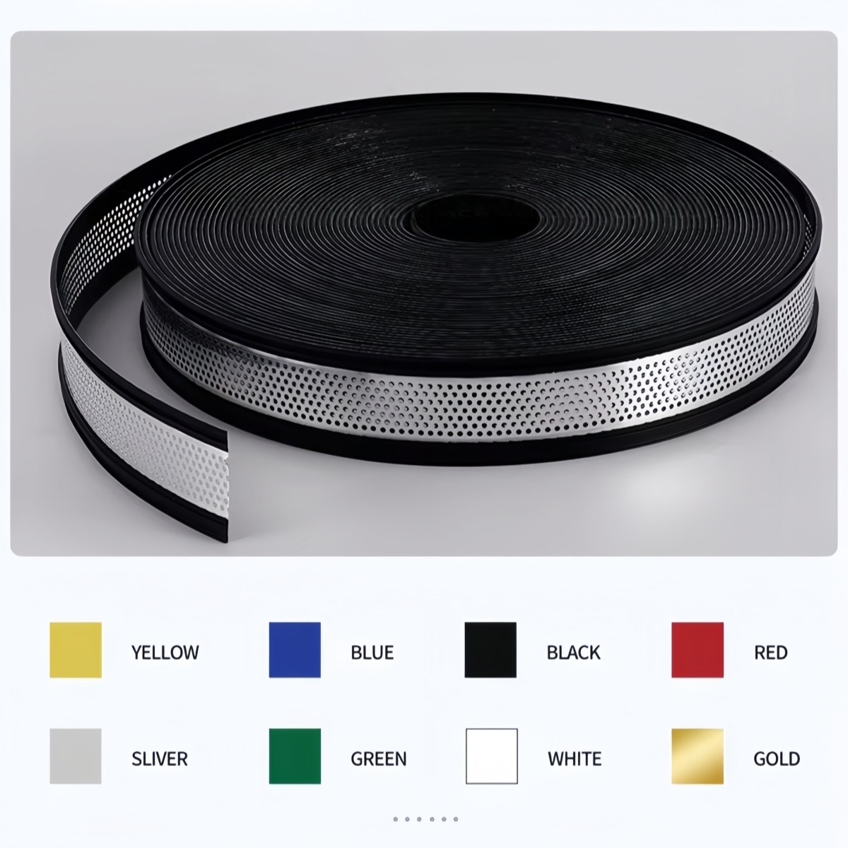 Punching Aluminum Plastic Coil for Channel Letter Strip w/ Holes Edge Trim Cap