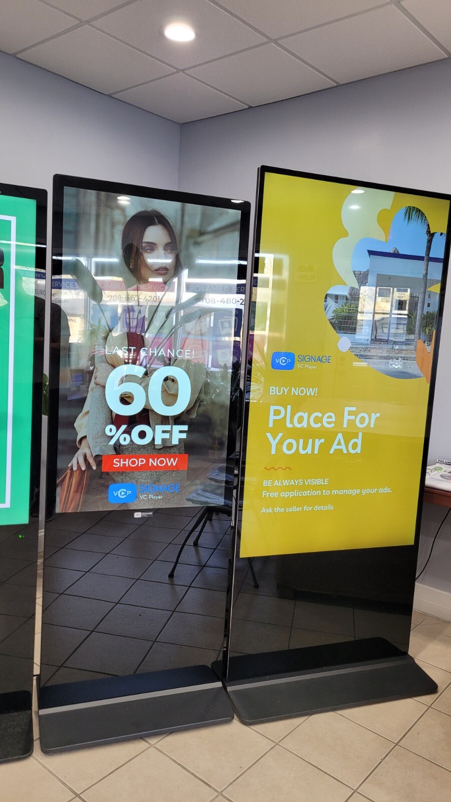 Digital Signage Advertising Display LCD Standing Screen 55&Prime;