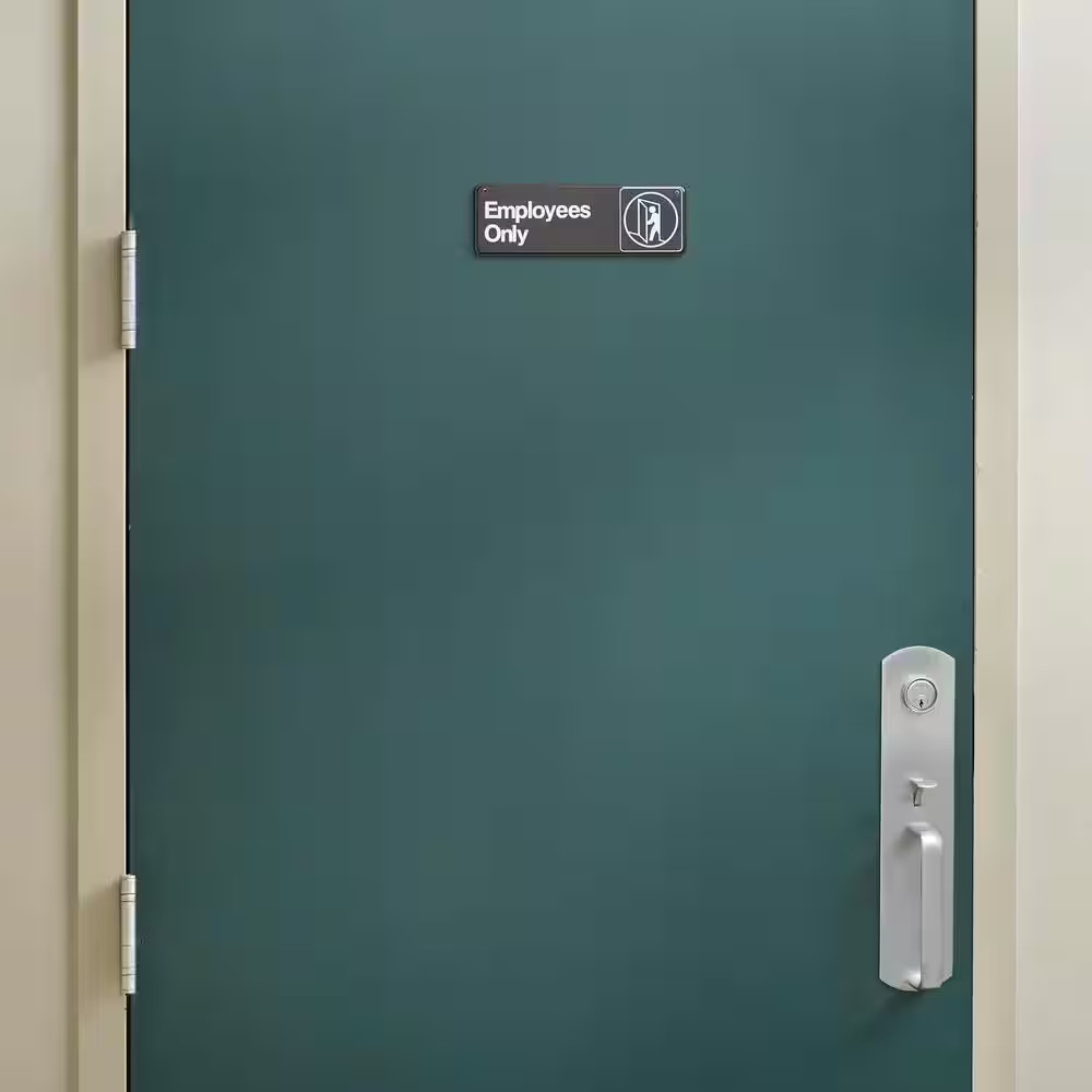 Employees Only Sign