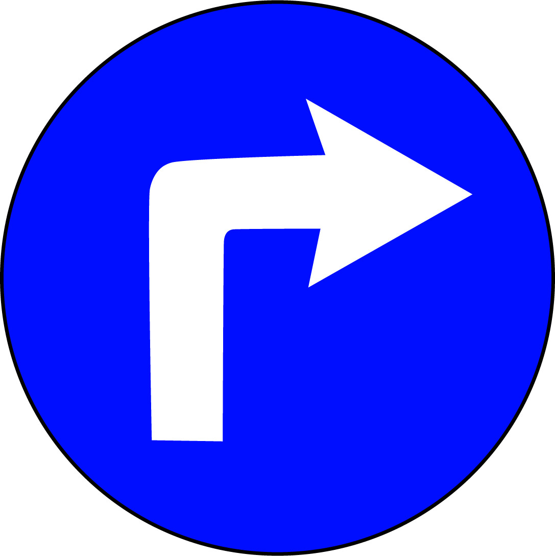 RIGHT | Adhesive Vinyl Sign Decal