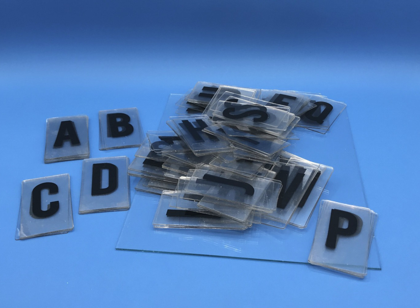 131 Piece Sign Letters Flexible Outdoor 3 x 1.625&Prime; Inch