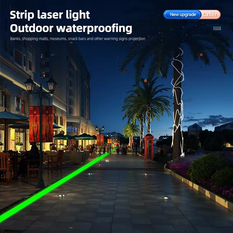 USA -Industrial Laser Logo Projection Light Laser Line Warning Signs Spotlights