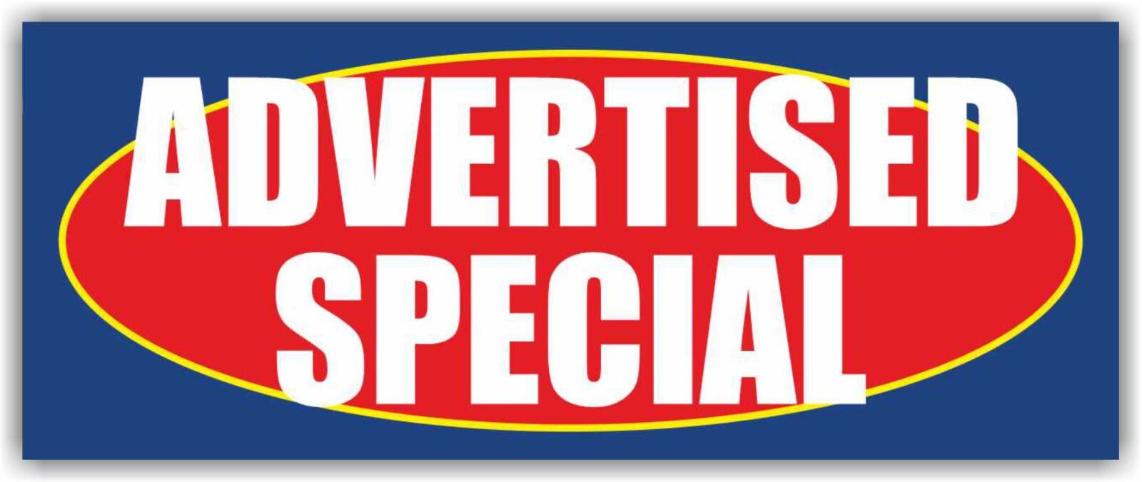 ADVERTISED SPECIAL Advertising Banner Vinyl Mesh Sign sale big save discount