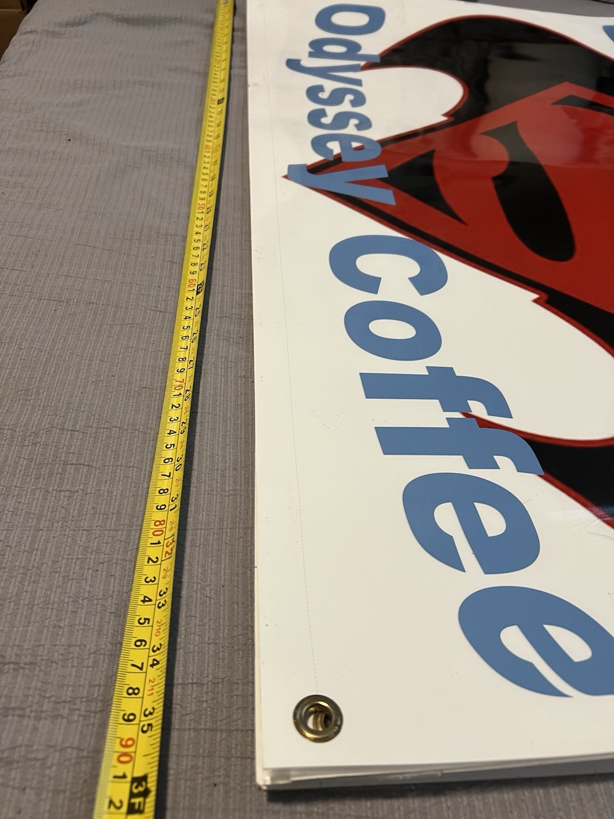 Odyssey Comics Multicolor Banner Sign Style w/ Grommets 60×36 in