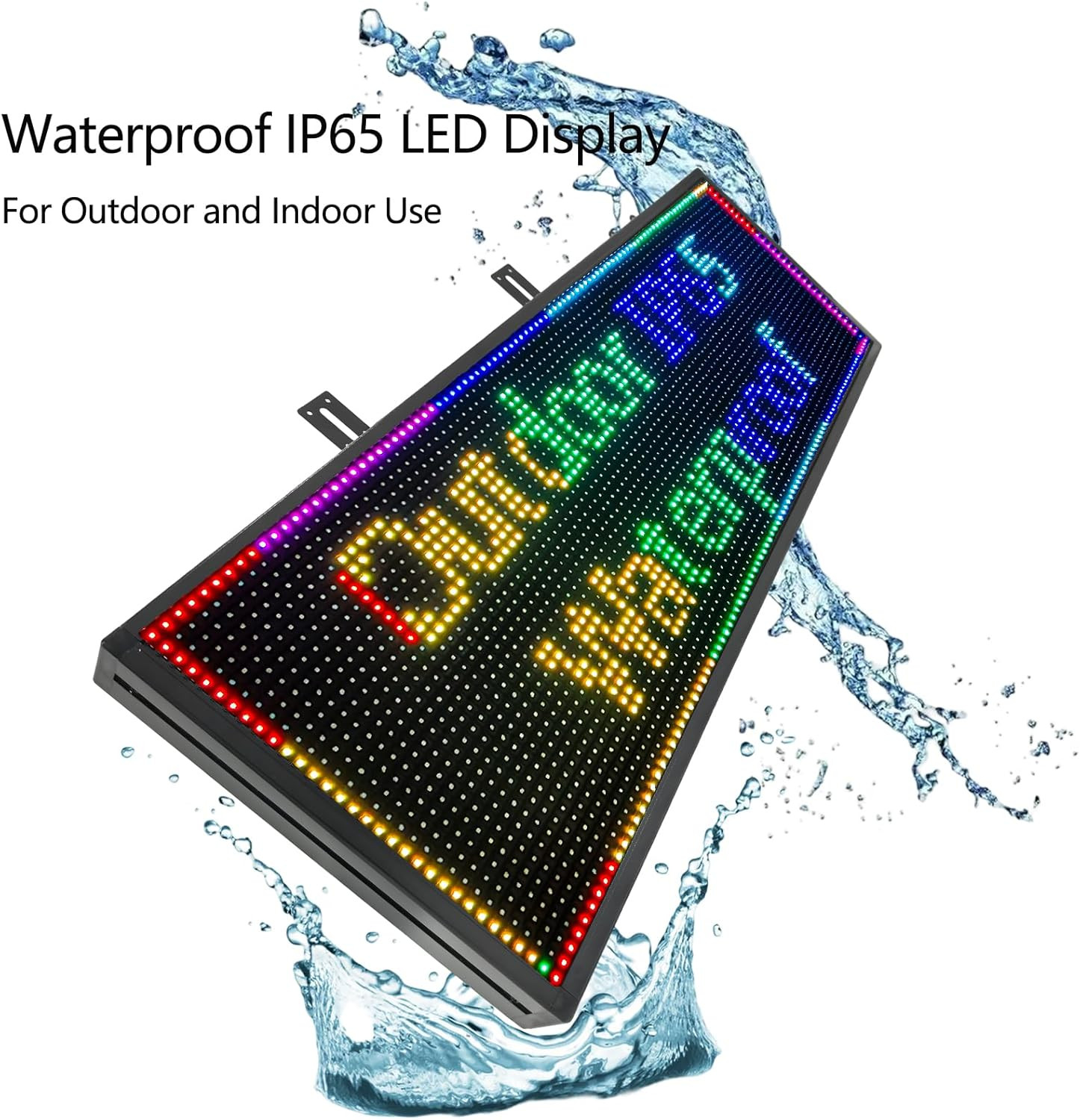 High Brightness P10 Programmable LED Sign for Business, Wifi Control, 40&Prime;x14