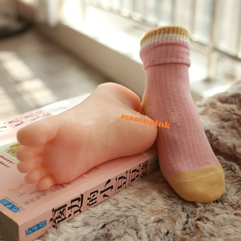 Simulation Mannequin Foot Mold Female Silica Gel Display Model Prop EU28 Girl