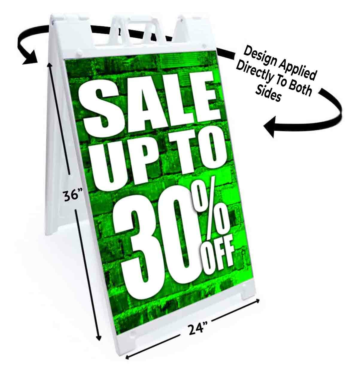 Sale Up To 30% Off Signicade 24×36 A Frame Sidewalk Sign Double Sided