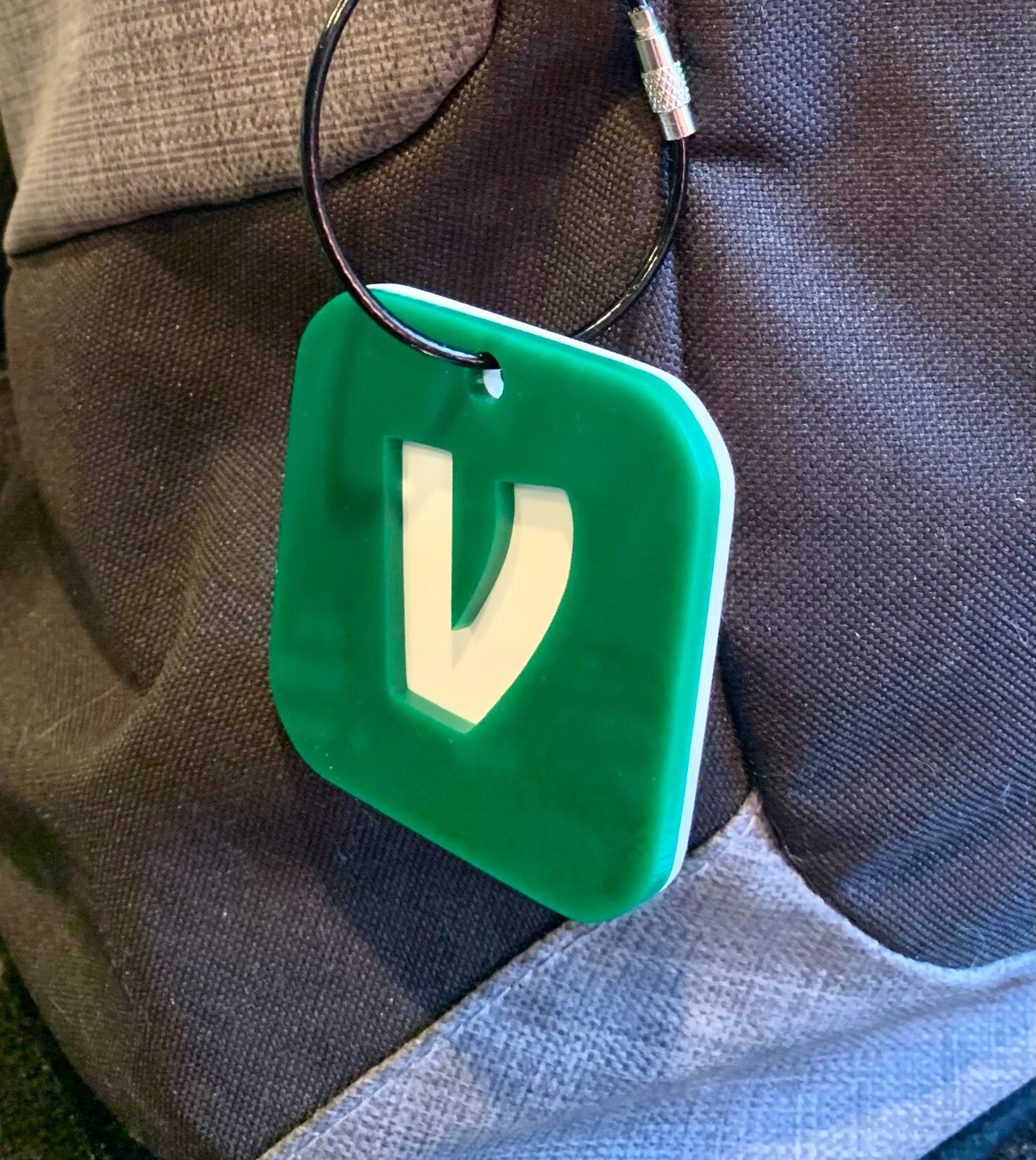 Venmo QR Code Backpack Bag Tag For School, Sports, Mobile Business Venmo Sign