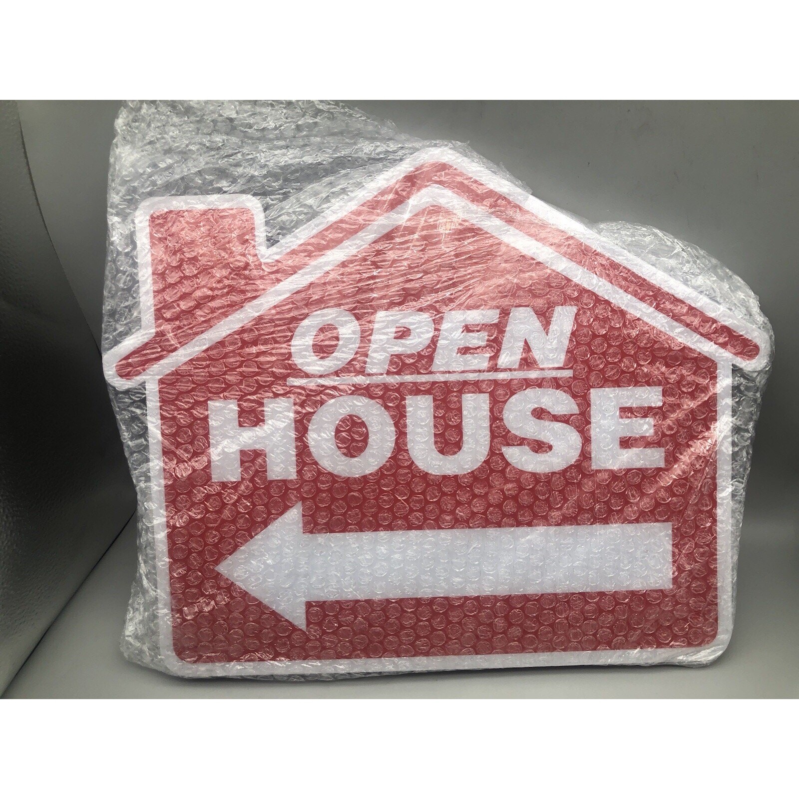 7 Pcs Open House Signs for Real Estate 18&Prime; X 14&Prime; Double Sided Real Estate Signs