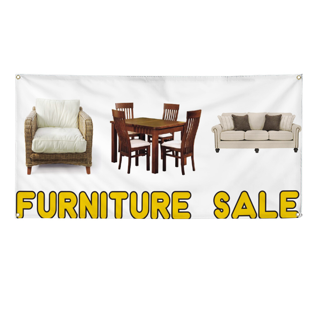 Vinyl Banner Multiple Sizes Furniture Sale Advertising Printing D Retail Outdoor