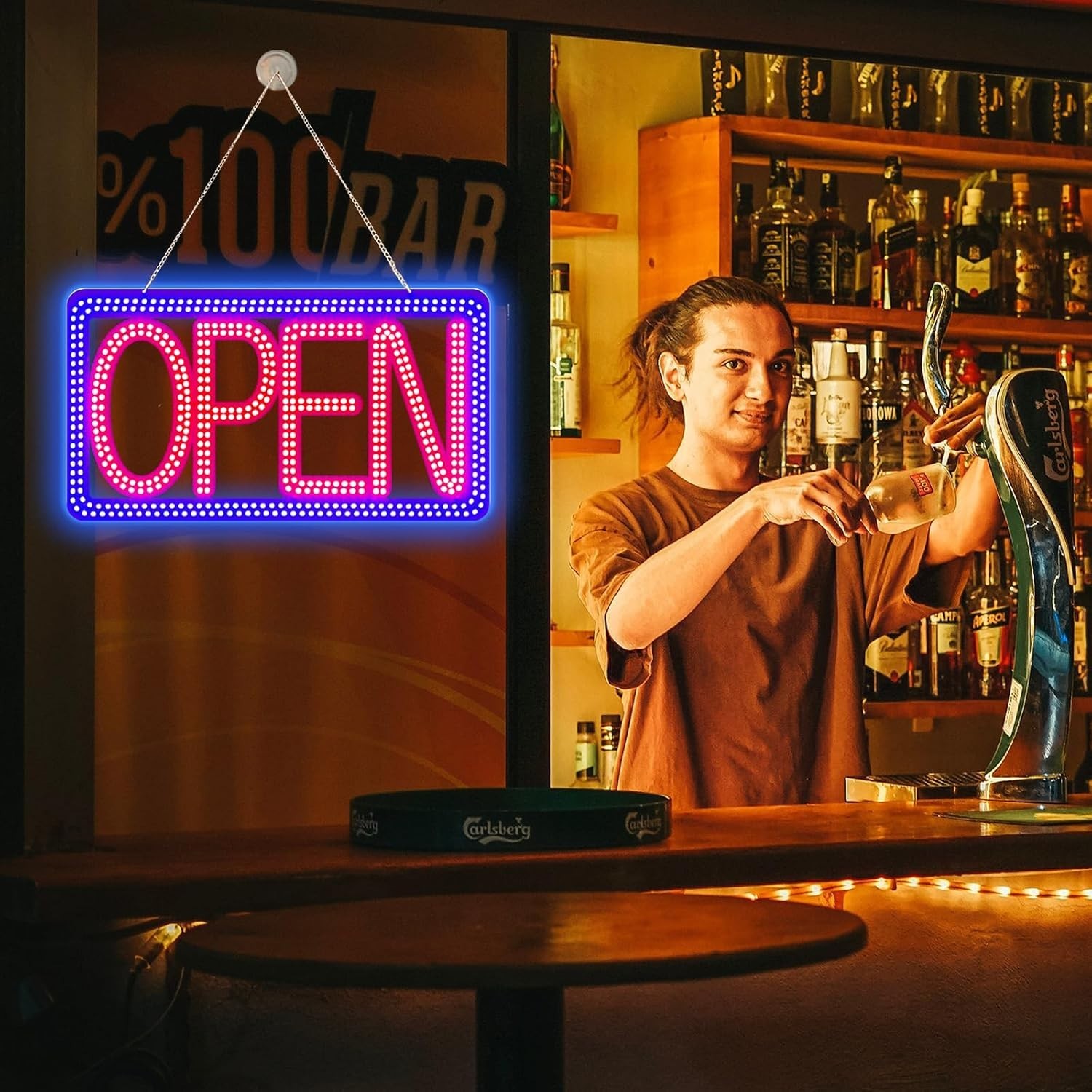 Ultra Bright 16.5&Prime;x9&Prime; LED Open Sign for Business
