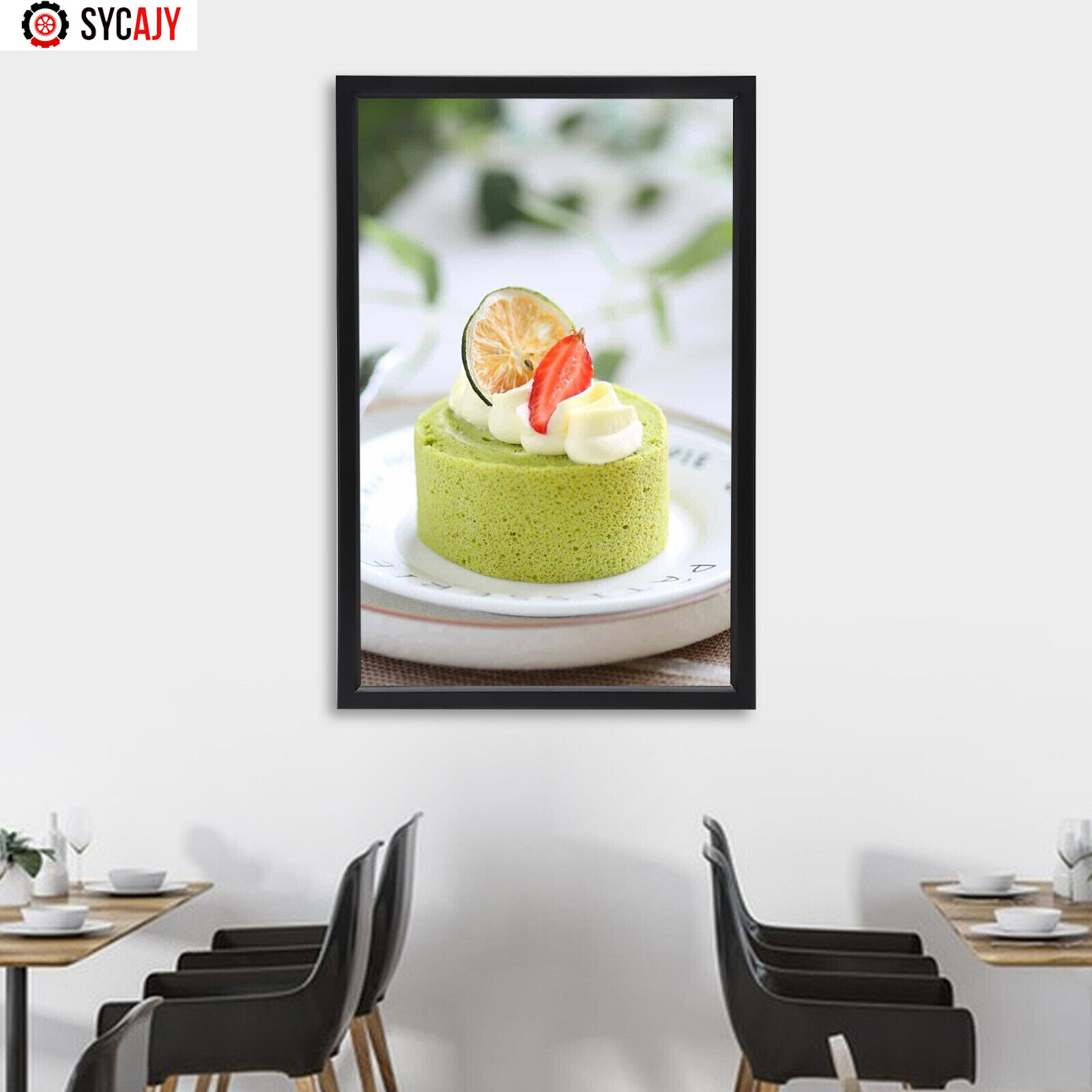 18×24&Prime; LED Light Box Backlit Movie Poster Art Picture Frame Advertising Display