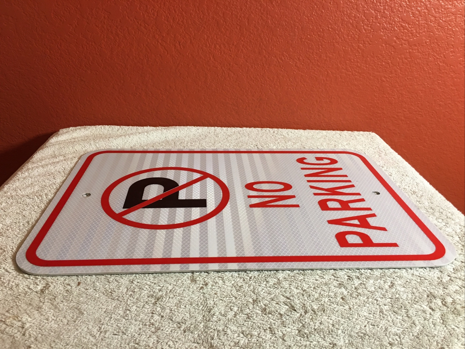 No Parking Sign – Reflective Aluminum – 12” x 18” – Alphabet Signs