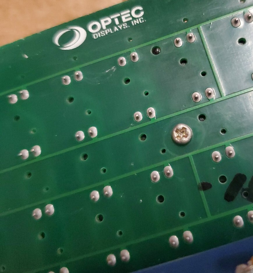 Optec 6&Prime;x6&Prime; Led Tile Panel with Driver pcb Board module 41DBMP16161201.20