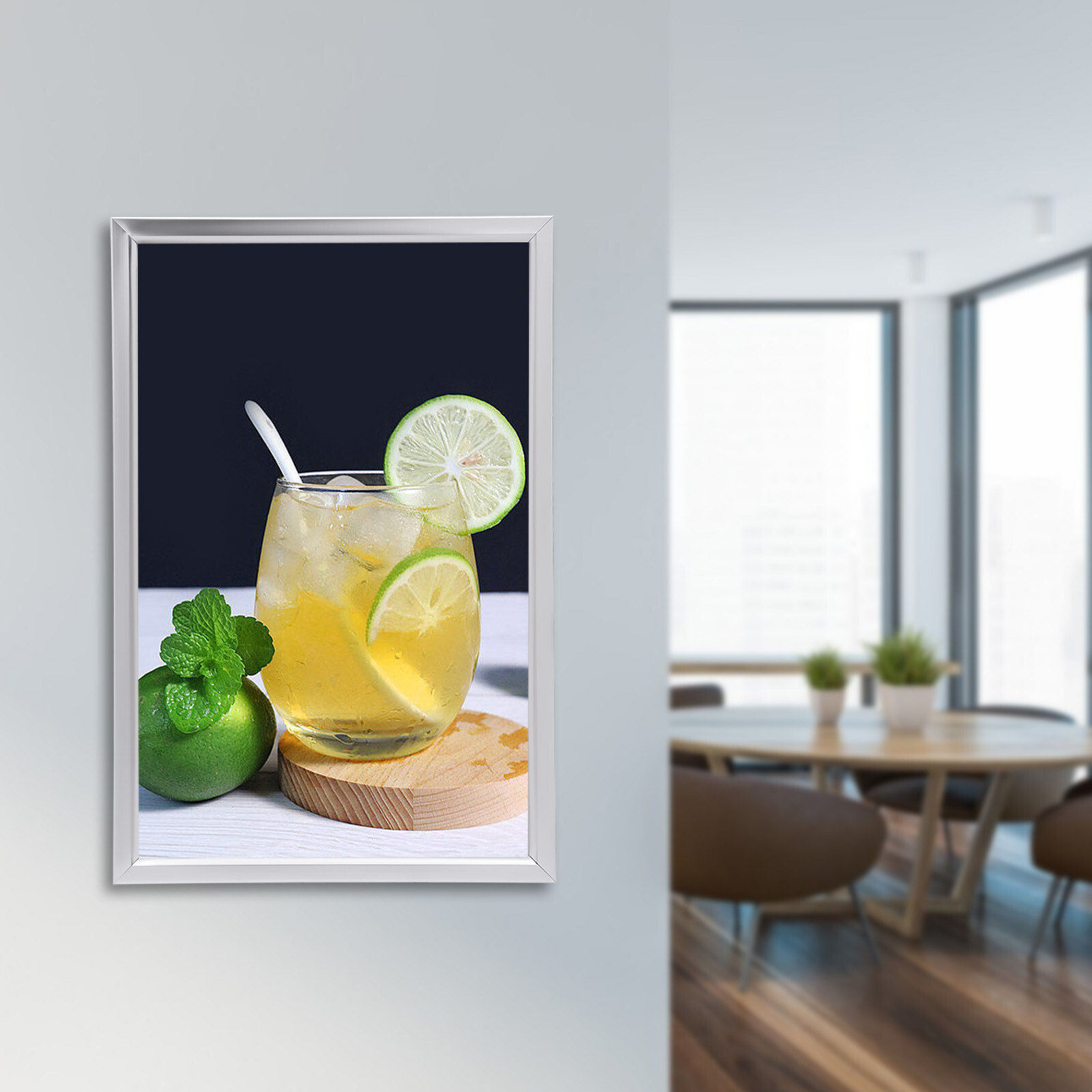 24&Prime;x36&Prime; LED Light Box Backlit Movie Poster Art Picture Frame Advertising Display
