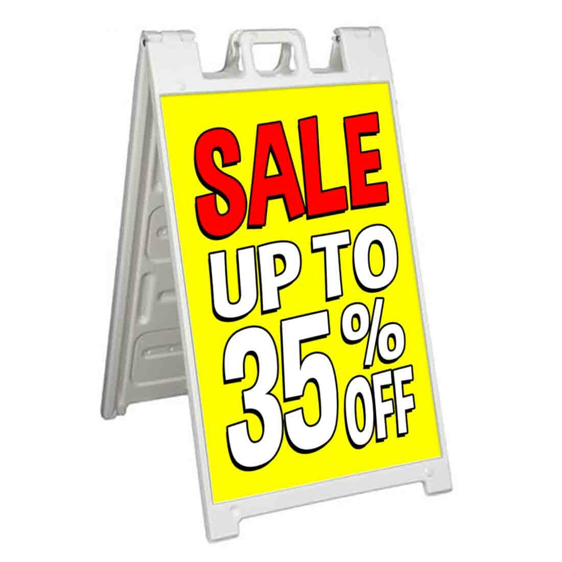 SALE UP TO 35% OFF Signicade 24×36 Aframe Sidewalk Sign Banner Decal DISCOUNT