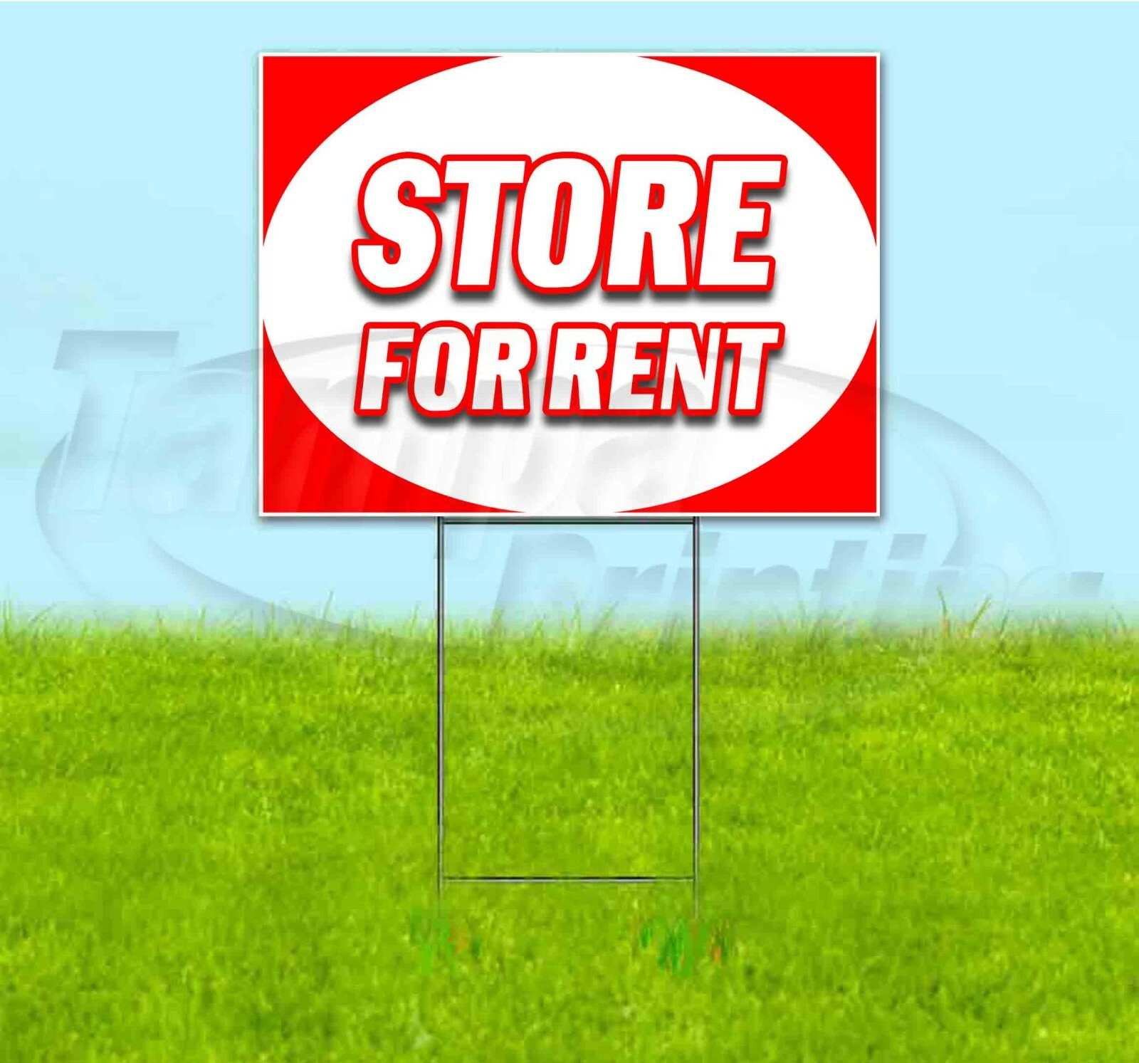STORE FOR RENT 18×24 Yard Sign WITH STAKE Corrugated Bandit USA BUSINESS LEASE