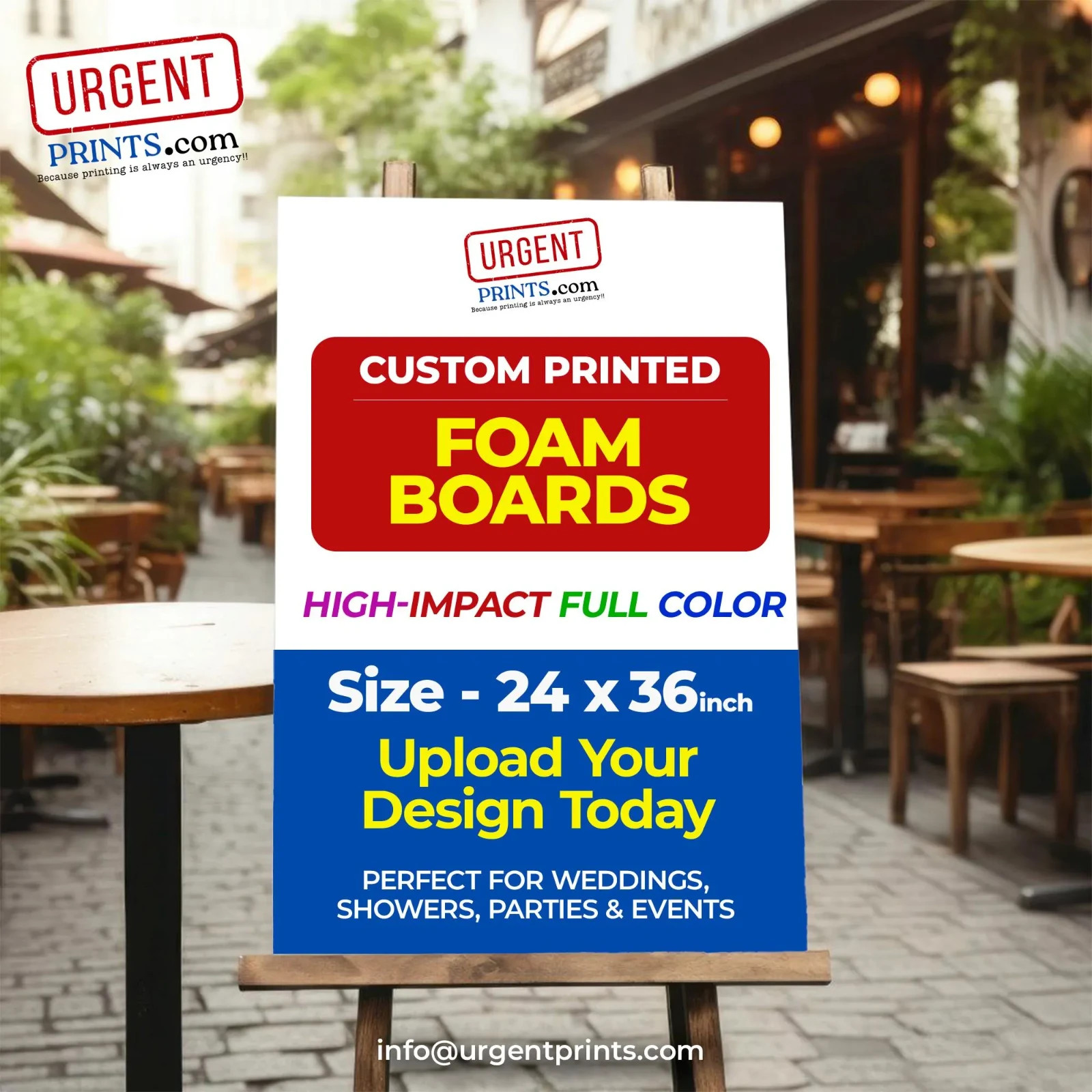 Custom Foam Board Printing | Poster Board Signs | Business Display Sign Board