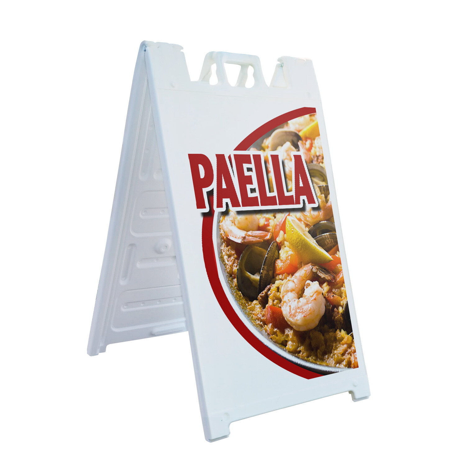 A-frame Sidewalk Paella 24&Prime; x 36&Prime; Double Sided A-Frame Sidewalk Sign