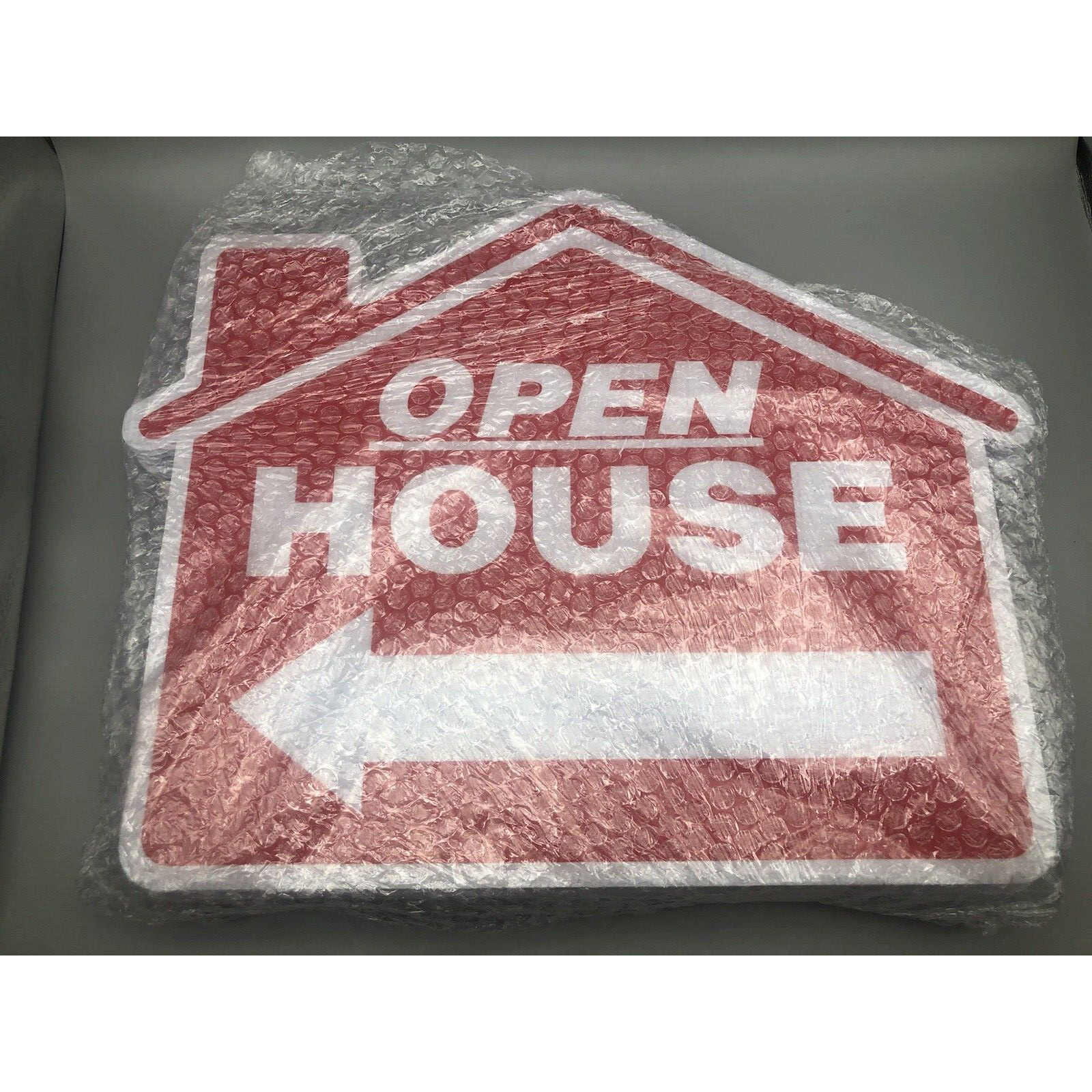 7 Pcs Open House Signs for Real Estate 18&Prime; X 14&Prime; Double Sided Real Estate Signs