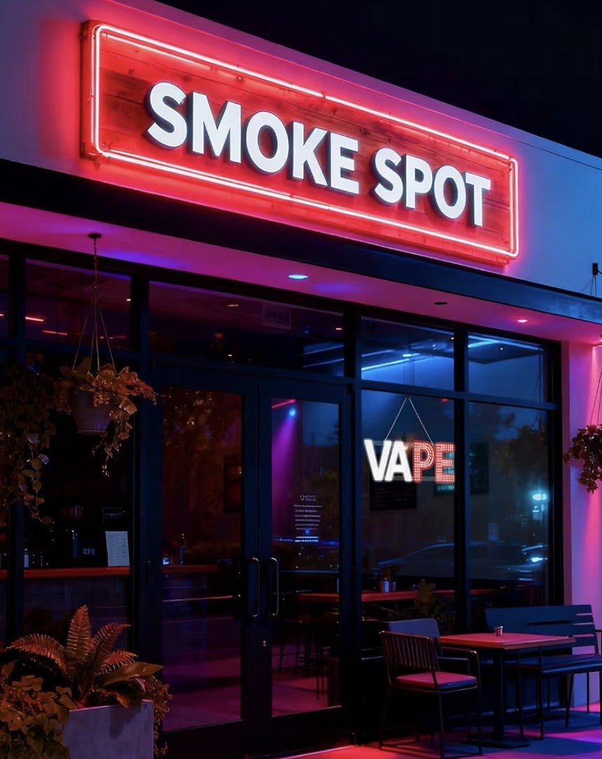 30&Prime;x10&Prime; LED VAPE Sign Ultra Bright Dimmable 4 Mode Smoke Shop Store Window