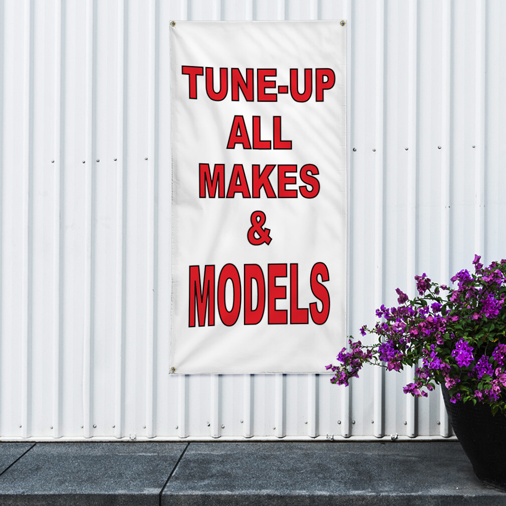 Vertical Vinyl Banner Multiple Sizes Outdoor Weatherproof Industrial Yard Signs